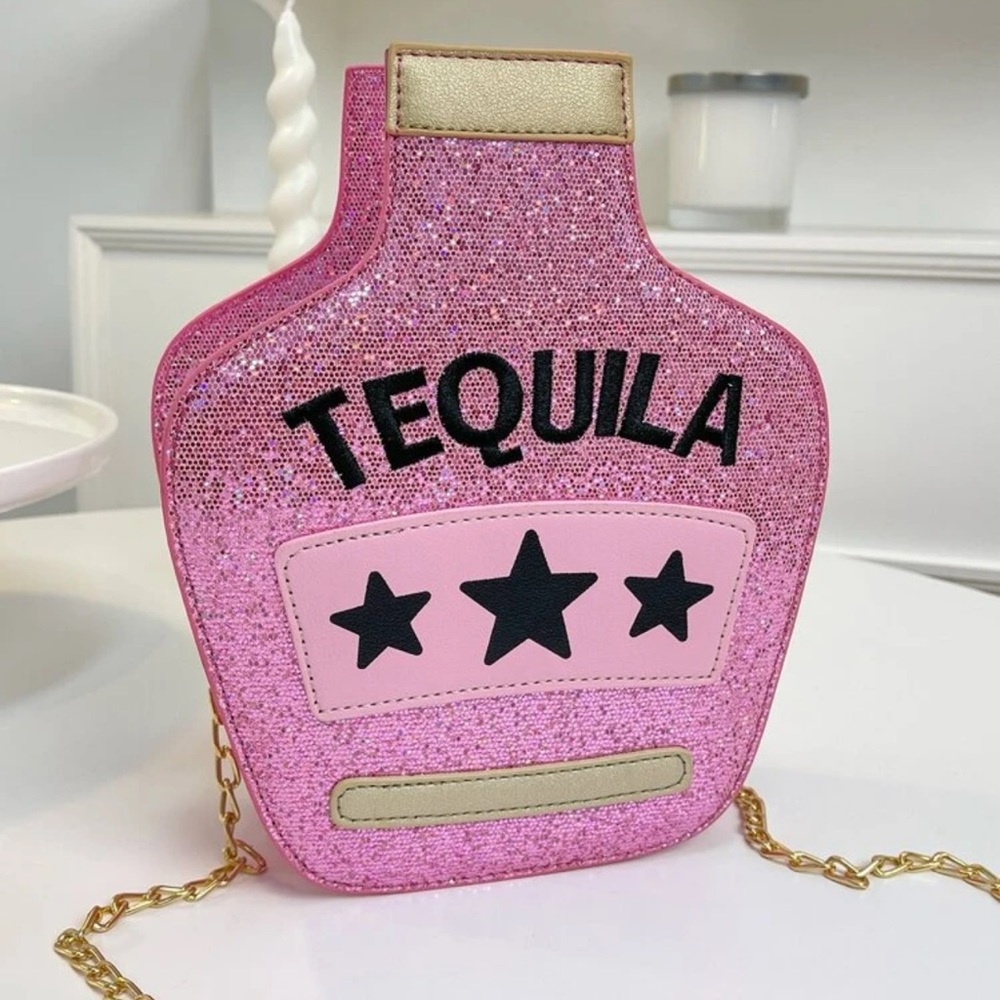 NWT Tequila PINK purse!